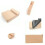 Houten telefoonhouder, universele, moderne en compacte standaard 5
