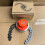 (Orange) Universal Strimmer Bump Feed Line Spool Cutter Petrol Head Trimmer Replacement 1