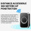 Wireless Doorbell Battery-Free Loud Pager 300ft Range 5