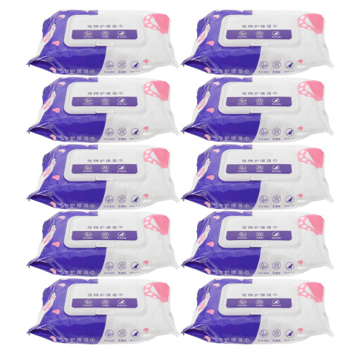 10Paquet Lingettes Éliminent Saleté