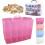 Organizator de fire transparent cu 3 compartimente reglabile 1