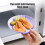 Wheat Straw Dinner Plates – Reusable, Microwave & 5