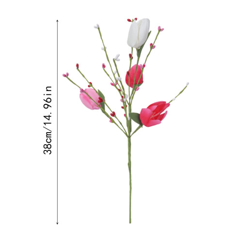 Easter Floral Egg Picks 15.8-inch Artificial Flower 1