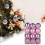 24 Pack Purple Plastic Christmas Ornament Balls 4cm 2
