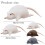 Soft Rat Plush Toy – Realistic Cuddle Pillow, 7.8" and 2