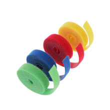 4Pièces Liens De Câbles Nylon Réutilisables Multi-Couleurs Pour Bureau