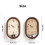 Modern Minimalist Wall Clock Silent Battery Powered Highly Compatible Timepiece 2