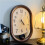 Modern Minimalist Wall Clock Silent Battery Powered Highly Compatible Timepiece 4