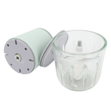 Mini 600ml Cordless Food Processor, Green, 21x10.5x8cm