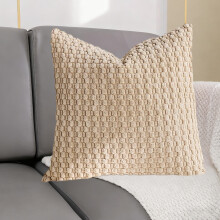 Joulutyynynpäällinen3D-kuplapehmoinen korduroija khaki