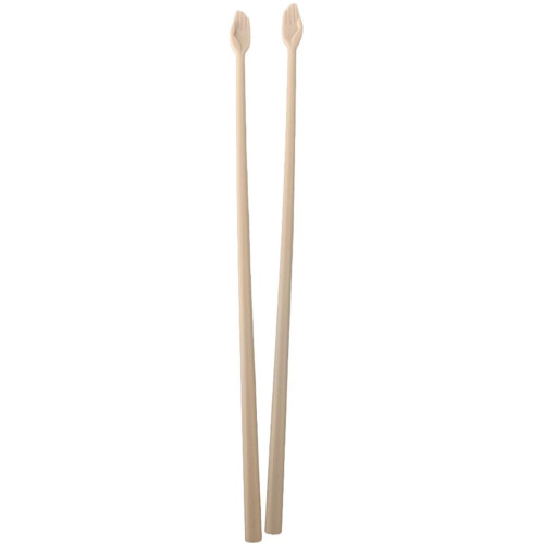 Handgeformte, wiederverwendbare Essstäbchen, PP-Kunststoff, 1 Paar 1