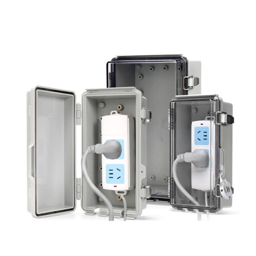 Plastic Outdoor Electrical Connection Box Waterproof Connection Cable Enclosure Electrical Junction Box Easy to Install 1