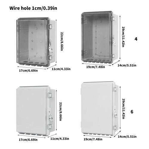 Outdoor Electrical Enclosure with Cable Seal 1 Unit 2