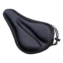 Coprisella imbottito in gel per bicicletta – Nero, 270x180 mm