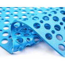 Alfombrilla antideslizante para bañera de TPE extrasuave, 30 x 17 pulgadas.