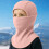 Fleece Balaclava Vinter Termohætte 14x10,6 tommer Lyserød 1