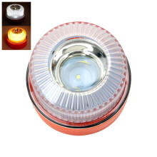 Luce stroboscopica di avvertimento a LED ambra – Ricaricabile e magnetica