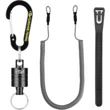 Suporte magnético para liberação de rede para pesca com mosca – 45 cm