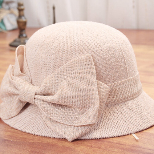 Vintage φλοράλ καπέλο Cloche για γυναίκες, πτυσσόμενο ψάθινο καπέλο ηλίου της δεκαετίας 1