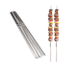 BBQ-spiesjes van roestvrij staal, 50 stuks, 30/35/40 cm