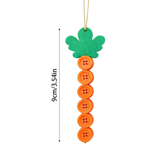Påskeknappepynt – PE-håndværksknapper, 9 cm, 1 stk. 1