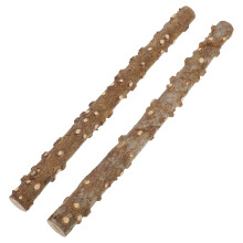 Rama de madera natural para trepar, ideal para reptiles (paquete de 2)