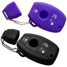 Confezione da 2 coperture in silicone per chiave intelligente Mercedes-Benz a 3 pulsanti