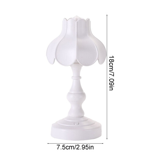 Lampe de table LED rechargeable USB style vintage (1 pièce) 2