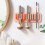 Support mural de rangement pour pinceaux de maquillage en silicone 7