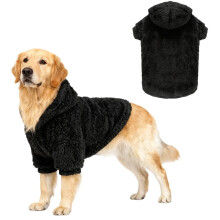 Hondentrui met capuchon – Dikke, warme polyester winterjas XXL