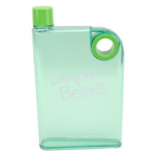 420ml Slim Flat Plastic Water Bottle