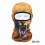 3D dieren skimasker met oren – Polyester – 1 stuk 3