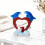 Dolphin and Heart Resin Statue Ocean Theme 1 PC 3