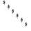 Glitter Berry Stems 11in 10 Pack 1