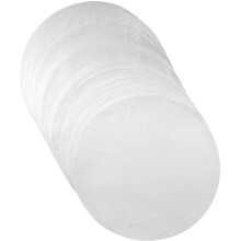 Círculos de papel pergaminho redondos de 9,5 polegadas (24 cm) - Pacote com 300 unidades