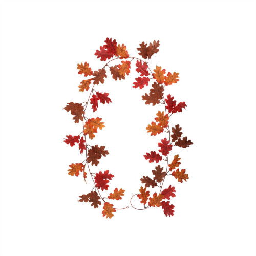Maple Leaf Fall Garland 78 in