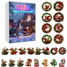 2D adventskalender met muzikale personages, 24 dagen