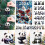2D Acryl Panda Aftelkalender – 24 dagen 1