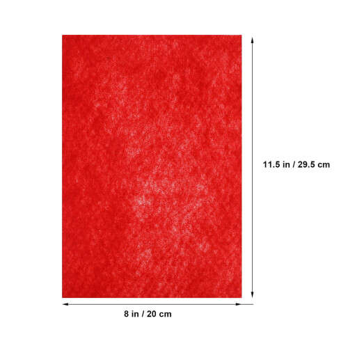 OUNONA Felt Sheets Assorted Colors 20 pcs 1
