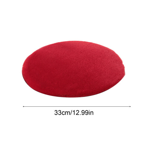 Coussin de siège rond de 13 pouces avec élastiques 2