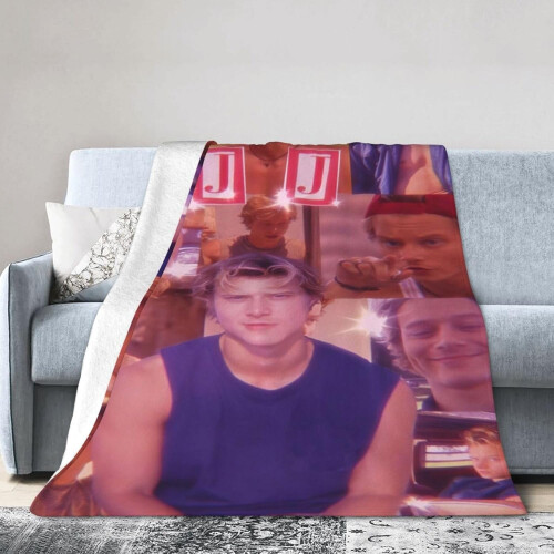 Ultrazachte microfleece deken, 102 x 76 cm, zwart 2