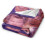 Ultrazachte microfleece deken, 102 x 76 cm, zwart 4