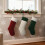 gestrickte personalisierte Weihnachtsstrümpfe, 12 Stück 5