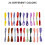 FRCOLOR Embroidery Floss Set 24pcs 3