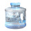 Brocca d'acqua portatile da 2 galloni con rubinetto, in plastica PC trasparente. 1