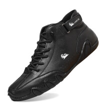 Men's Waterproof Winter Orthopedic Shoes - Outdoor Comfort Arch Support Daily Walking Shoes, Casual Hiking Ankle Boots