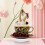 Hjerteformet akryl tekopp ornament, Valentinsdagsgave 4