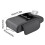 Auto middenconsole armsteun kussen met USB-interface, universele opbergbox en beschermhoes 3