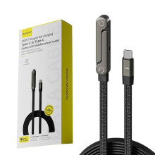 Onzichtbare houder USB-C-oplaadkabel 240W