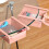 Storage Box 16.5x15.5x7cm Plastic Refrigerator Pull Out Storage Box Drawer with Drainage Holes(Pink,1Pcs) 3